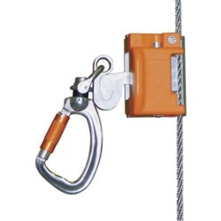 Honeywell Safety Products VGCS-SC/ | Automatic Pass-Through Cable Sleeve with integral swivel and carabiner