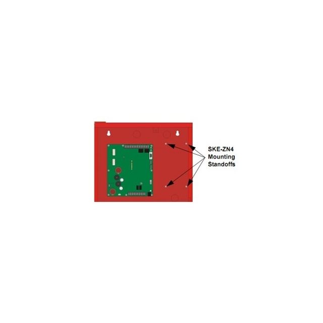 Honeywell Silent Knight SKE-ZN4 | Voice Evacuation System Zone Splitter, 4-Zone