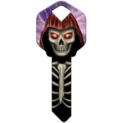 Howard Keys SC1-HK37 | Decorative Key Blank, Schlage, Skeleton Design