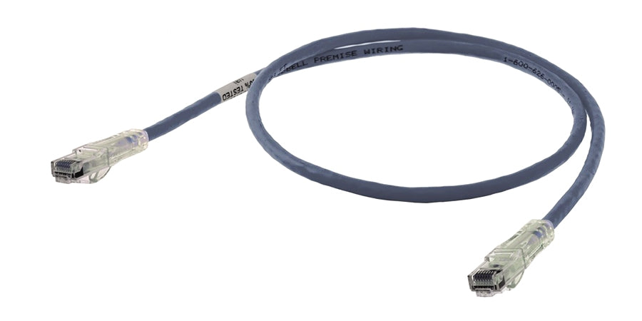Hubbell Premise Wiring HC6B10 | Modular Patch Cord, Stranded, UTP - Unshielded Twisted Pair, Blue, 10 ft.