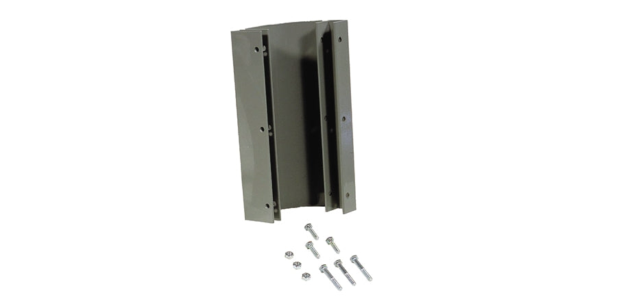 Hubbell Premise Wiring HLCD12 | Ladder Rack Cable Radius Drop, Aluminum, Black