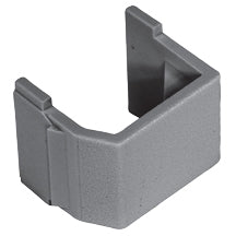 Hubbell Premise Wiring SFBG10 | Keystone Insert, Blank, Beryllium Copper, Gray