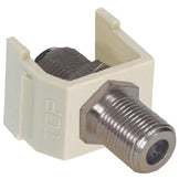 Hubbell Premise Wiring SFFWX | Coaxial Connector, Type F Configuration, 3-1/2 in. L, White