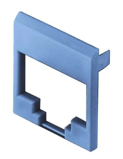 Hubbell Premise Wiring SJFB | Faceplate, High-Impact Thermoplastic, Blue