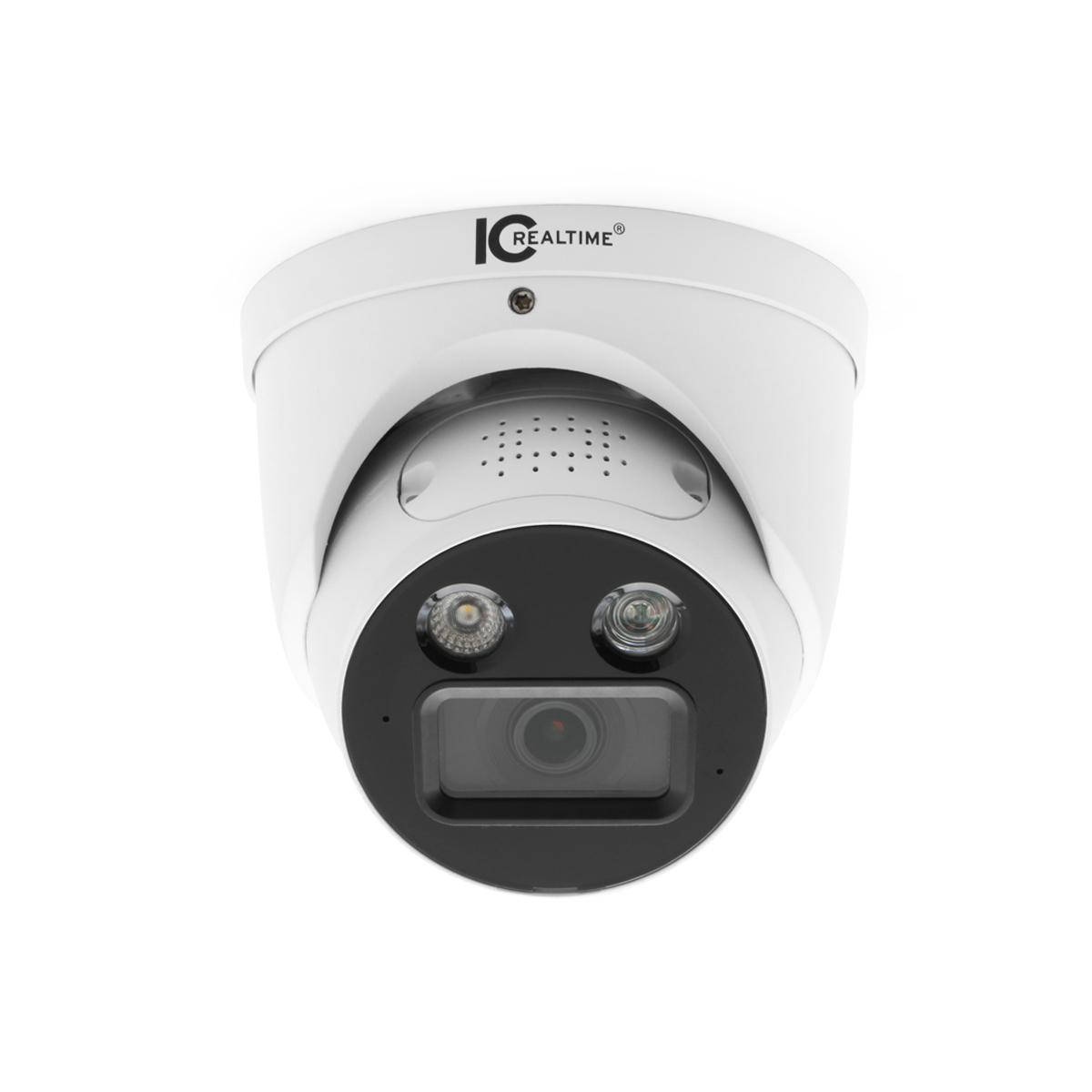 IC Realtime IPMX-E40F-ADW3 | 4MP IP Indoor/Outdoor Eyeball Dome Camera