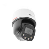 IC Realtime IPMX-P40F-W1-LED | Pro Full-Color Motion Dome Camera with Pan-Tilt, Two-Way Audio, and Advanced AI