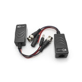 IC Realtime IVB-213VPD | Pair of 1-Channel PoE Passive Baluns for Transmitting Data, Video, and Power