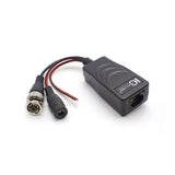 IC Realtime IVB-213VPD | Pair of 1-Channel PoE Passive Baluns for Transmitting Data, Video, and Power