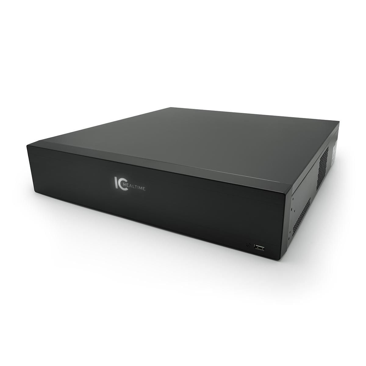 IC Realtime NVR-EL16-2U32MP1-32TB | 16-Channel 2U 4K Network Video Recorder
