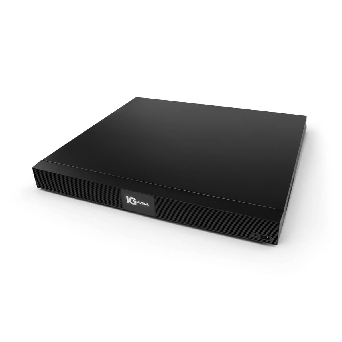IC Realtime NVR-FX08POE-1U16MP1-6TB | 8-Channel 1U NVR with Integrated 8-Port PoE Switch