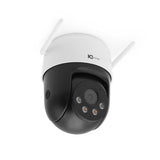 IC Realtime ORB-OUTDOOR-2 | 5MP Outdoor Pan-Tilt Dual-Band Wi-Fi Security Camera with 98 ft IR and LED Illumination.