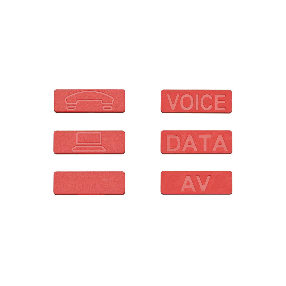 Leviton ICONS-ICC | Atlas-X1 Bulk Icons (pack of 72), Crimson