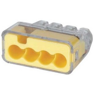 Ideal Industries 30-1034 | 12Awg Push-In, 4-Port, 100 Box