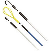 Ideal Industries 31-612 | Tuff-Rod Regular Flex Fishing Pole 24 Ft. Kit