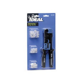 Ideal Industries 33-700 | Telemaster Crimp Kit W/ Plugs