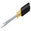 Ideal Industries 35-164 | Screwdriver Heavy-Duty Round Shank 1/4"X4" Slotted Blade