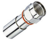 Ideal Industries 92-659 | Coax Connector, Commercial, Rg6 F Conn Plug Npb, Reg/Tri/Quad Comp Type