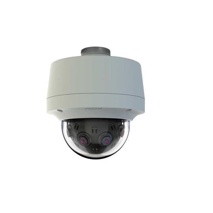 Pelco IMM12036-1EPUS | 12 Megapixel 270° Panoramic Pendant, Environmental Vandal Network Camera, Gray, US