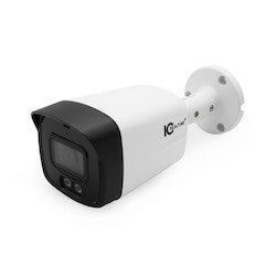 Ic Realtime Llc HDEG-B50F-DI-M1 | 5Mp I/O Midsize Bullet, Hd-Avs, 2.8Mm Fixed, Smart Ir 131’, 2 Ir Leds, Mic, 12Vdc