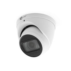 Ic Realtime Llc HDEG-E80V-IRM1 | 8Mp I/O Midsize Eyeball Dome Hd-Avs, Vf 2.7-13.5Mm, Smart Ir 196’, Dual Illum, Mic