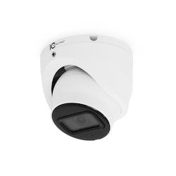 Ic Realtime Llc IPEG-E80F-IRW1 | 8Mp Ip Indr/Outdr Small Size Eyeball Dome, Fixed 2.8Mm Lens, 98’ Smart Ir