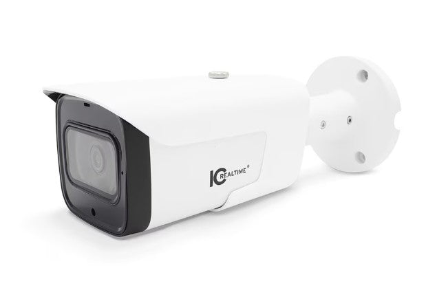 Ic Realtime Llc IPFX-B40V-IRW2 | 4 Megapixel Outdoor IR Bullet Network Camera, 2.7-13.5mm Lens