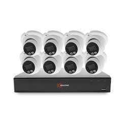 Ic Realtime Llc NIGHTWATCH-PRO-AI-8ED-VFX | Nightwatch-Pro-Ai Bundle (1) Nvr-Vfx08Poe-1U4K1-4Tb, (8) Ipeg-E40F-Diw1 Cams