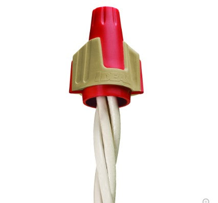 Ideal Industries 30-244J | Twister Pro Wire Connector 344, Red/Yellow, 250/Jar