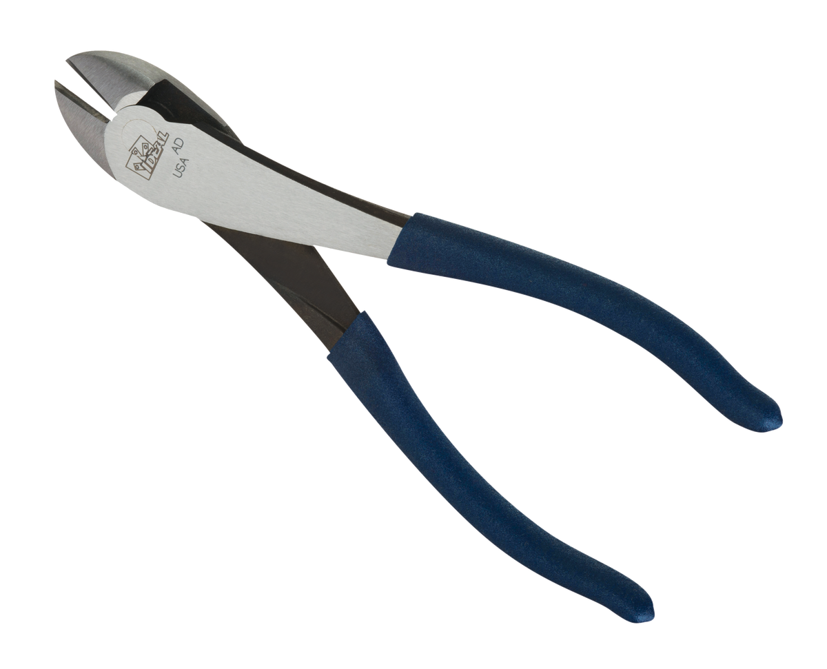 Ideal Industries Usa 30-029 | 8" Diagonal-Cutting Plier W/Angled Head - Dipped Grip