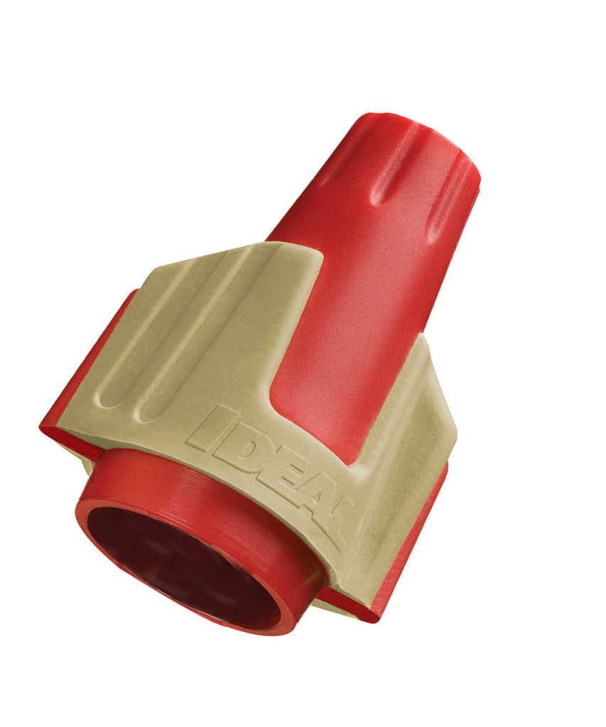 Ideal Industries Usa 30-244J | Twister Pro Wire Connector, Red/Tan, #8-22 Awg (Jar Of 250)