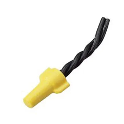 Ideal Industries Usa 30-451J | Connector Twist-On Splice, 18-12AWG, Yellow, Spring, Wing-Nut Series, Jar of 225