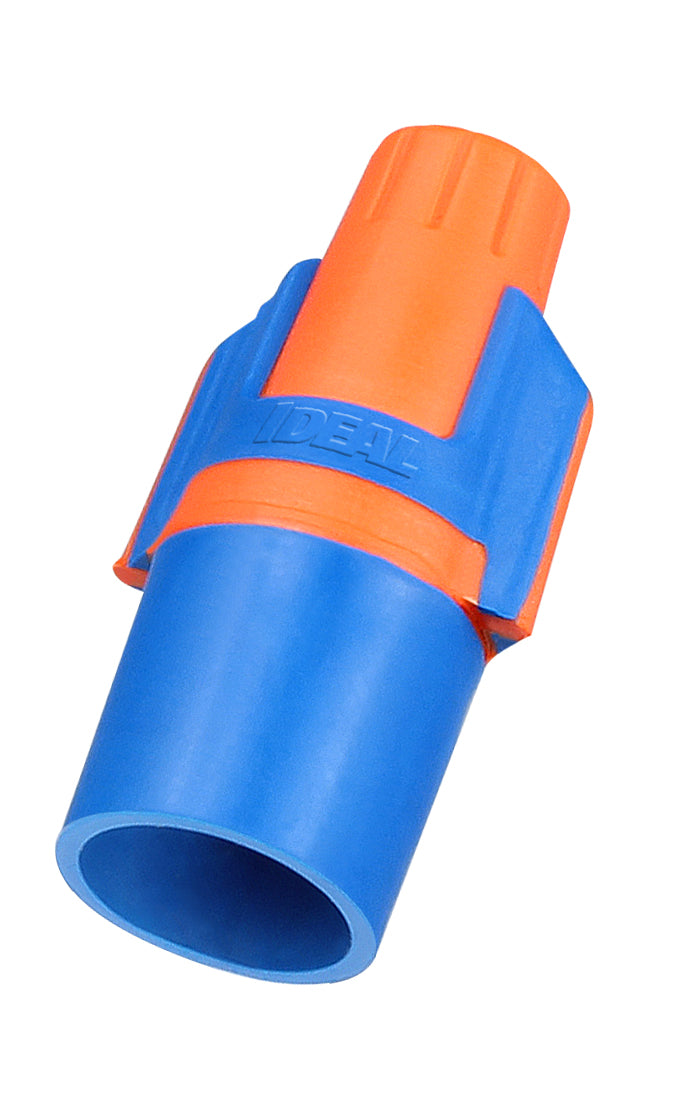 Ideal Industries Usa 30-643J | Twister Proflex Mini Wire Connector, Orange/Blue (Jar Of 500)