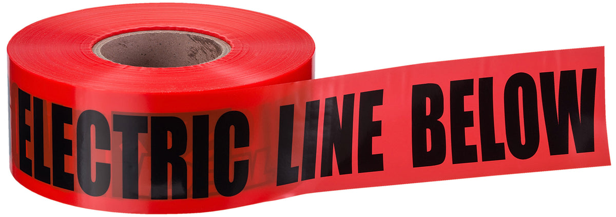 Ideal Industries Usa 42-101 | Non-Detectable Underground Tape "Caution Electric Line Buried"