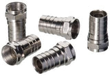 Ideal Industries Usa 85-037 | Rg-6 F Hex Crimp Connector, (10/Card)