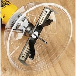 Ideal Industries 35-599 | Hole Saw, 10" Adjustable Can Light, 3/8" Increment, 6-1/4 To 10-3/8", With 2 Dust Shield