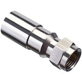 Ideal Industries 92-659 | Coax Connector, Commercial, Rg6 F Conn Plug Npb, Reg/Tri/Quad Comp Type
