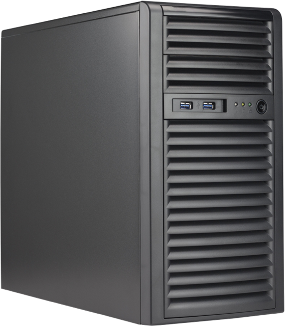 Inaxsys Security Systems DT-IPS-H-1T | High Performance Desktop IP Server, 1000 GB Hard drive