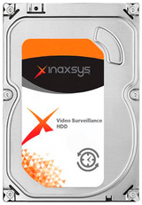 Inaxsys Security Systems HDD-8000-S | 8TB Video Surveillance Hard Disk Drive Add-on (SEAGATE SV7)