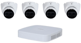 Inaxsys Security Systems INSK4N4T1T | 4ch Camera and NVR KIT: 4 Channel 1 TB 4K NVR bundled with 4 x 4.1MP Turret Cameras