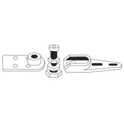 International Door Closers 3010-DP | Door Pivot Set Bottom, Adjustable Dual Purpose