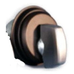 International Door Closers TZ-3001 DU | Lock Cylinder Thumbturn Mortise AR MS-Type Cam 1-5/32" Diameter x 1" Length, 3/16" Ring, Anodized Bronze