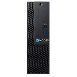 Ionodes SKV-T1-I7-EMB | Small Form Factor Video Workstation- SFF Tower, INTEL Core i7-9700, Windows 10 Pro
