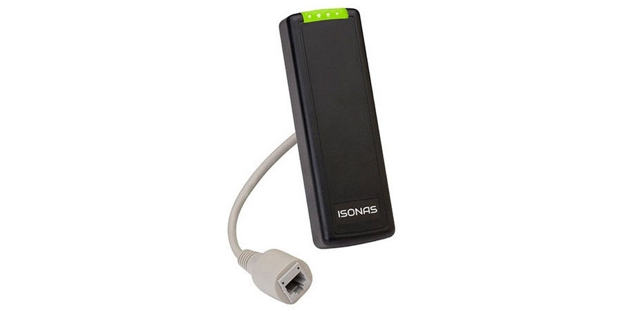 Isonas (Allegion Brand) RC-04-MCT-M | MCT Reader with Pigtail, Gray, Indoor/Outdoor