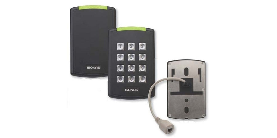 Isonas (Allegion Brand) RC-04-MCT-W | MCT Reader with Pigtail, Gray, Indoor/Outdoor