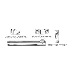 Ives, H. B. 40B3 6IN | Door Surface Bolt, Decorative, 6" Length x 11/16" Width, 15/16" Throw, 3/4" Projection, Solid Brass, Clear Coated Bright Brass