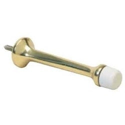 Ives, H. B. 60B10B | Base Door Stop, 1" Base Diameter, 3-3/4" Projection, Solid Brass, Oil Rubbed Dark Bronze
