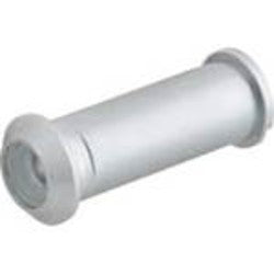 Ives, H. B. 700B26D | Door Viewer, 1-Way, 120 Degree, Solid Brass, Glass Lens, Satin Chrome, For 1-3/8 to 2-1/16" Thickness Door