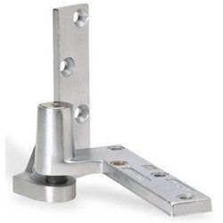 Ives, H. B. 7212 BTM LH SP313 | Door Pivot, Bottom, Left Hand Door, 3/4" Offset, Brass, Dark Bronze Painted