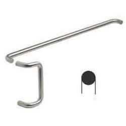 Ives, H. B. 9190HD-33-0 US32D | Door Trim Pull/Pushbar, Offset, 10" Center to Center Pull, 33" Center to Center Push, 2-1/2" Push and 3-1/4" Pull Projection