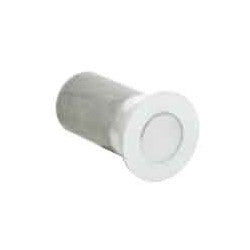 Ives, H. B. DP1 US26D | Flush Bolt Strike, Dustproof, 1-3/16" Diameter x 1-7/8" Depth, Satin Chrome Plated, For Threshold